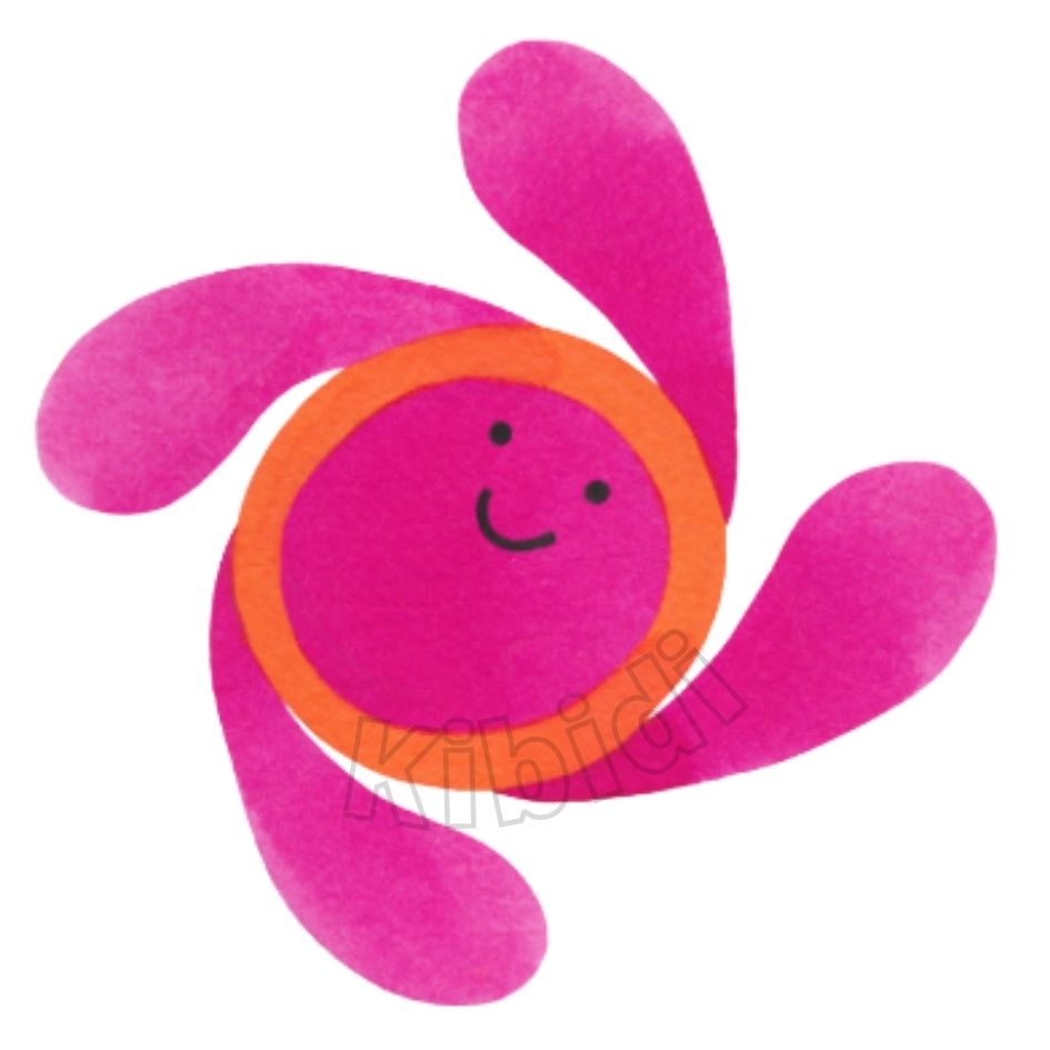 kibidi émotion rose