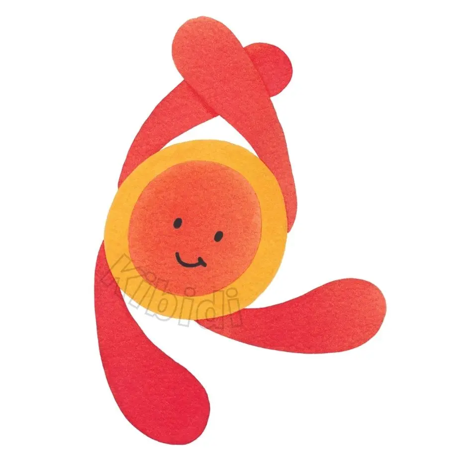 kibidi émotion rouge